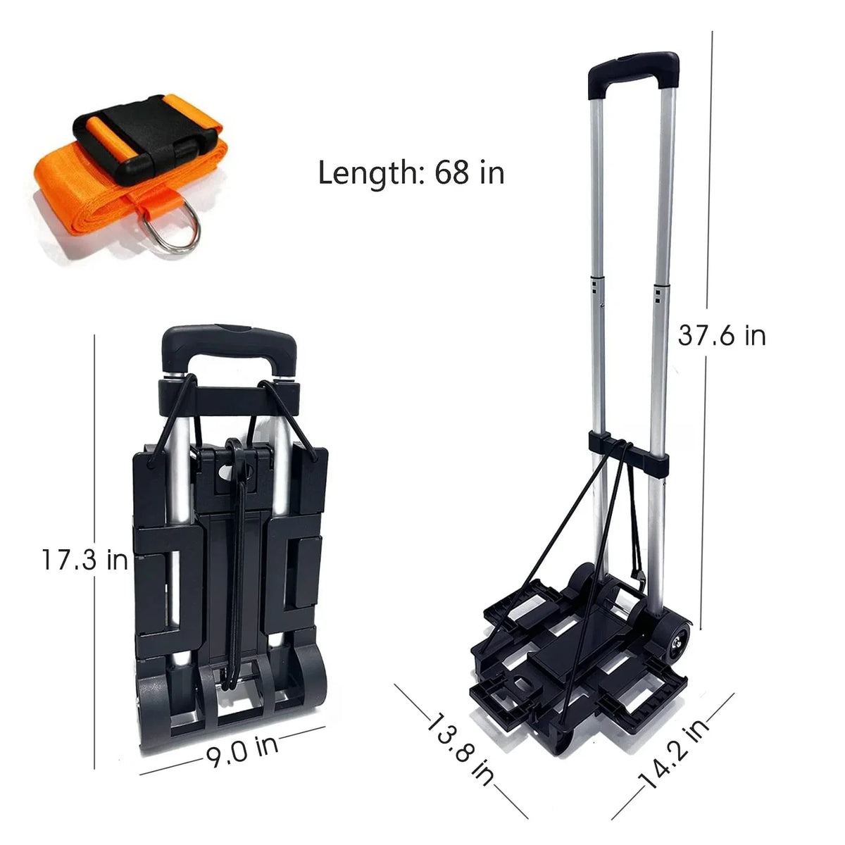 Traveling,Extendable for Under for Over Airplane Base Roller Head storable,and seat Seat stowable Car Airport-Carseat or Your Compartment. Cart Travel Plate,Foldable,