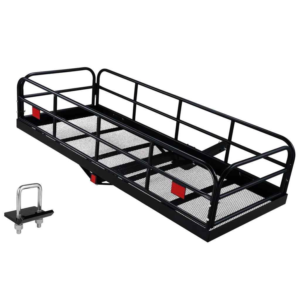 Fits Stabilizer Receiver & Cargo SKYSHALO Mount 2" Carrier 400lb Hitch 60x24x14in