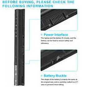3451 GXVJ3 5558 5559 5451 Laptop 5551 for K185W Battery M5Y1K Dell 5555 Inspiron