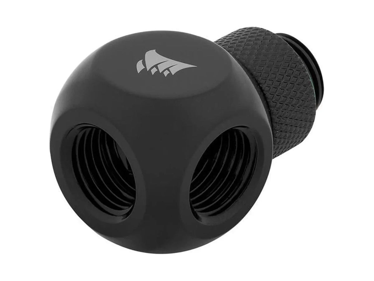 Series X Corsair Rotary Y-Splitter, Black Hydro XF