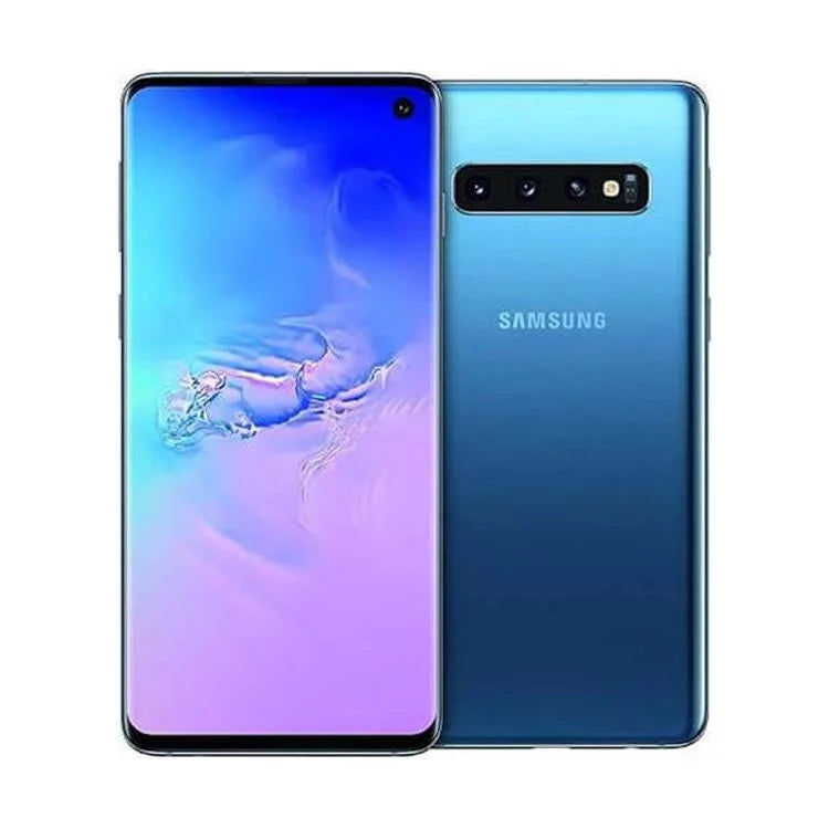 (Grade Unlocked) Samsung Pre-Owned 128GB (Fully C) G973U Galaxy Blue S10 Prism