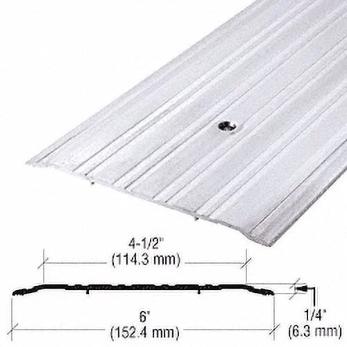 49A72 Length CRL Aluminum Saddle Commercial - Threshold 6" 73"