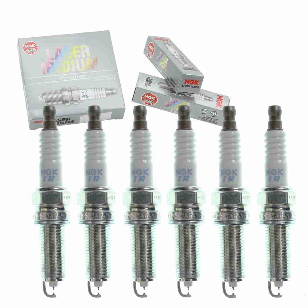 6 NGK pc compatible with Hyundai Laser Plugs 3.8L V6 Spark Genesis Iridium 2012-2016