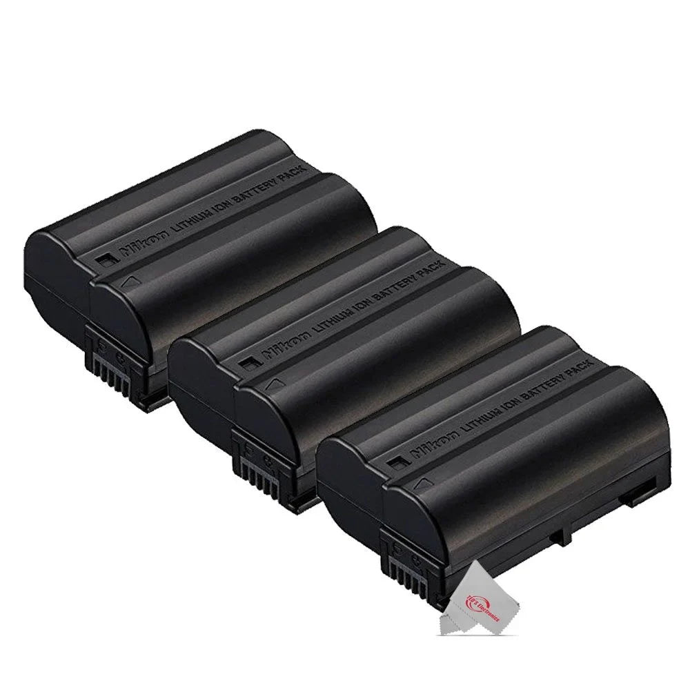 Digital EN-EL15 D7500 Nikon Battery Z7 D800 Nikon Z5 Z6 for 3X D780 Cameras Vivitar Replacement D750 D500