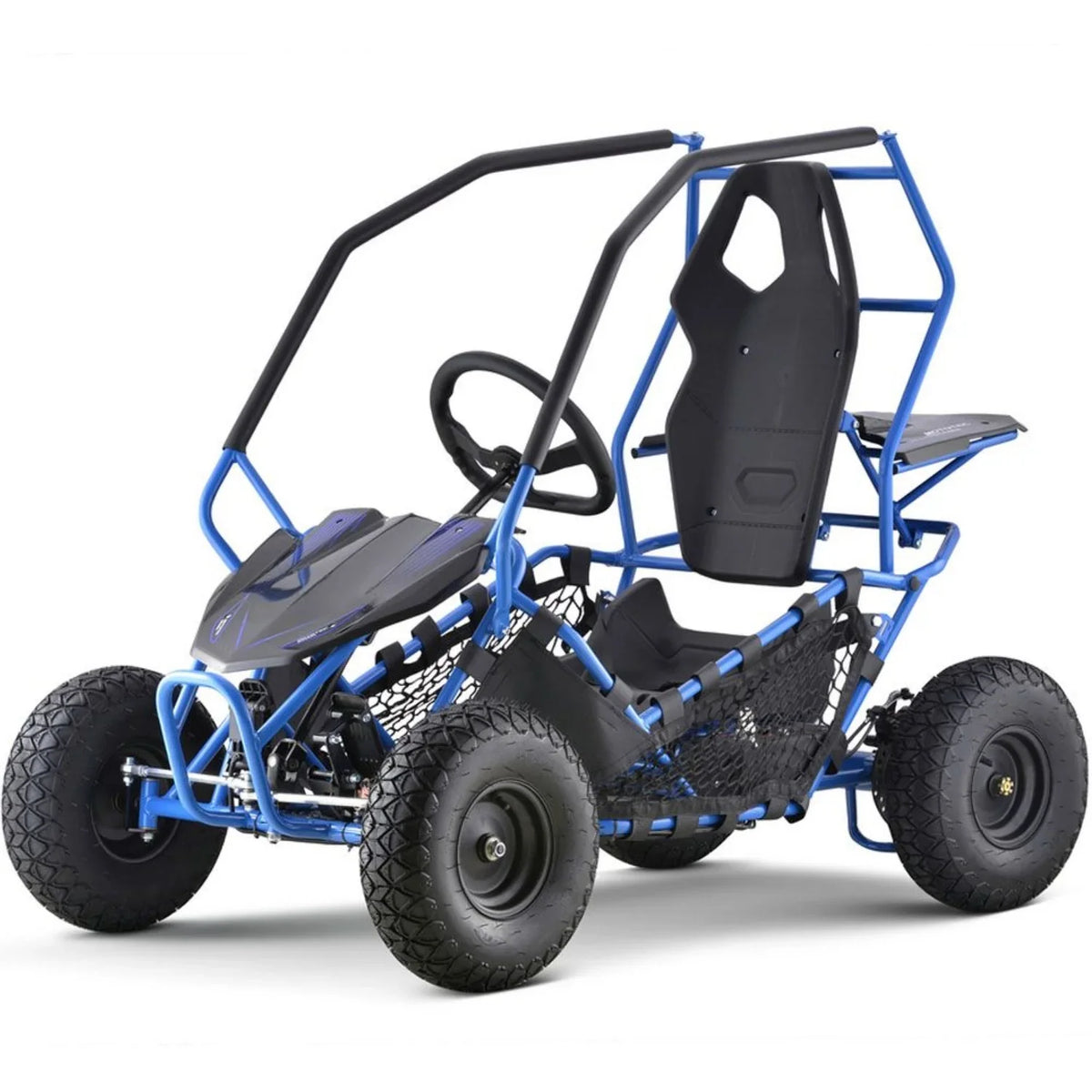 Maverick Blue Go Kart 1000w Electric 36v MotoTec