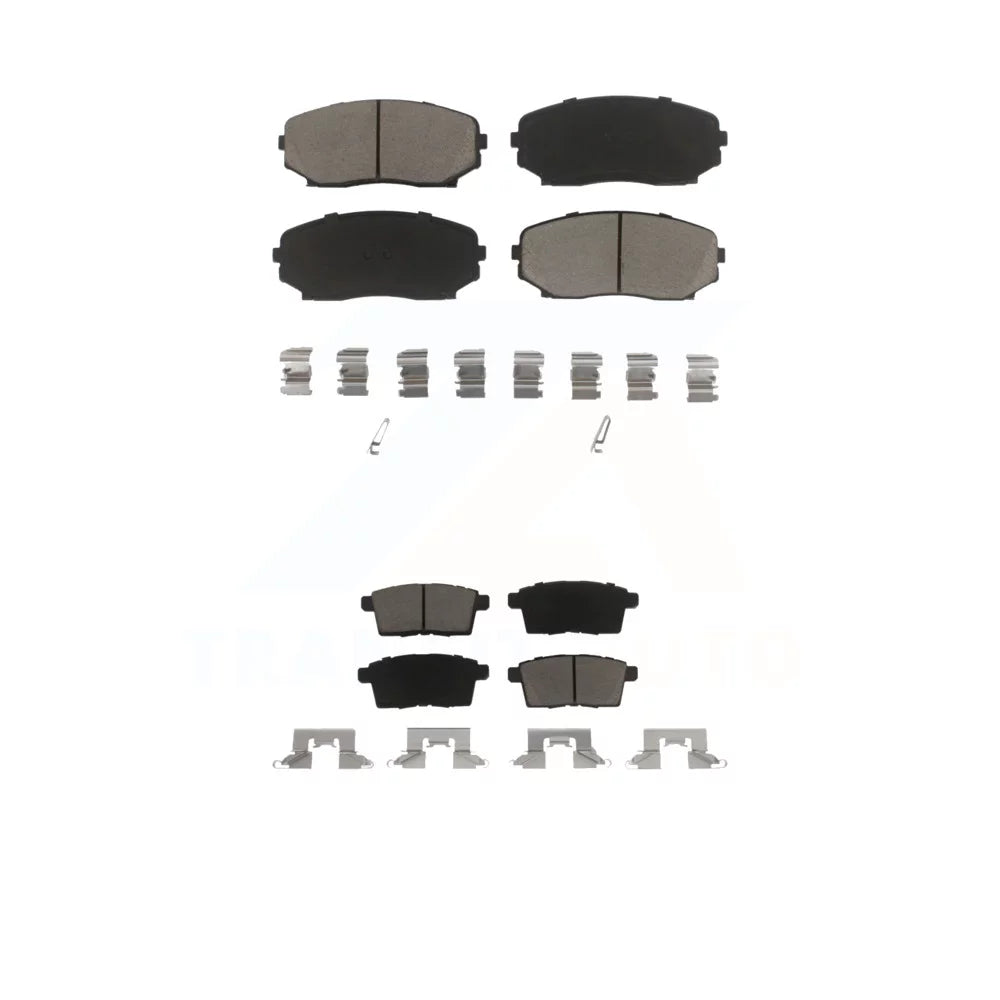 Ceramic For Mazda Brake MKX CX-9 Rear KCX-100191 Lincoln Edge Pads Front CX-7 Ford Kit