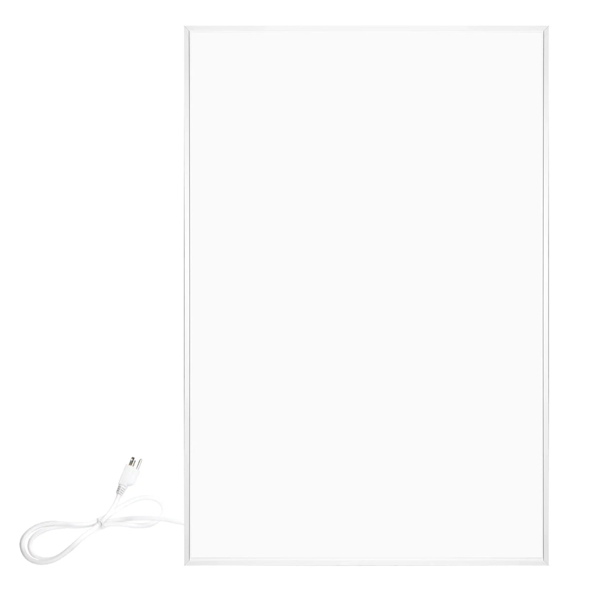 Plug 35” or in 500W White Flex x Radiant 24” Ember Heater- Panel Hardwired New WarmlyYours