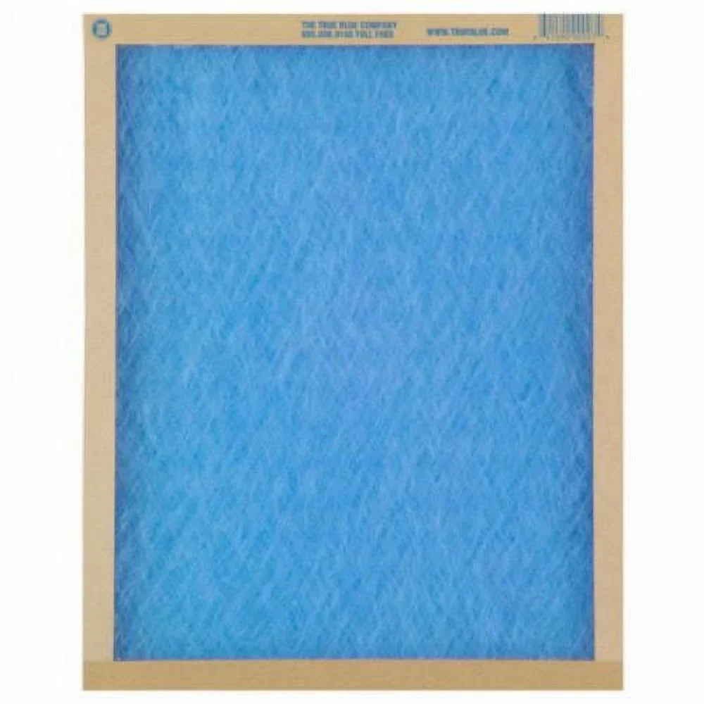 True 1" 24" 18" Panel Air x Furnace 2 Flat Blue 118241 Disposable Filter Fiberglass Spun x - 12 MERV Quantity of