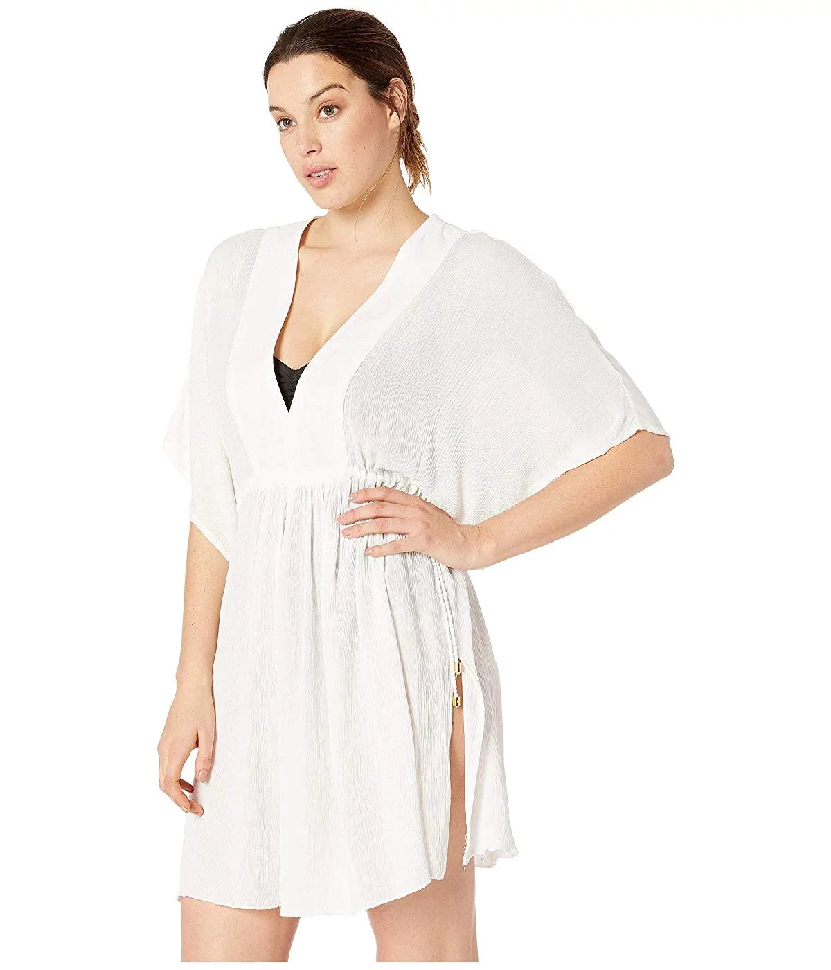 Crinkle Cover Rayon Ralph Up Choose Dress, Sz/Color: Lauren XL/White Tunic