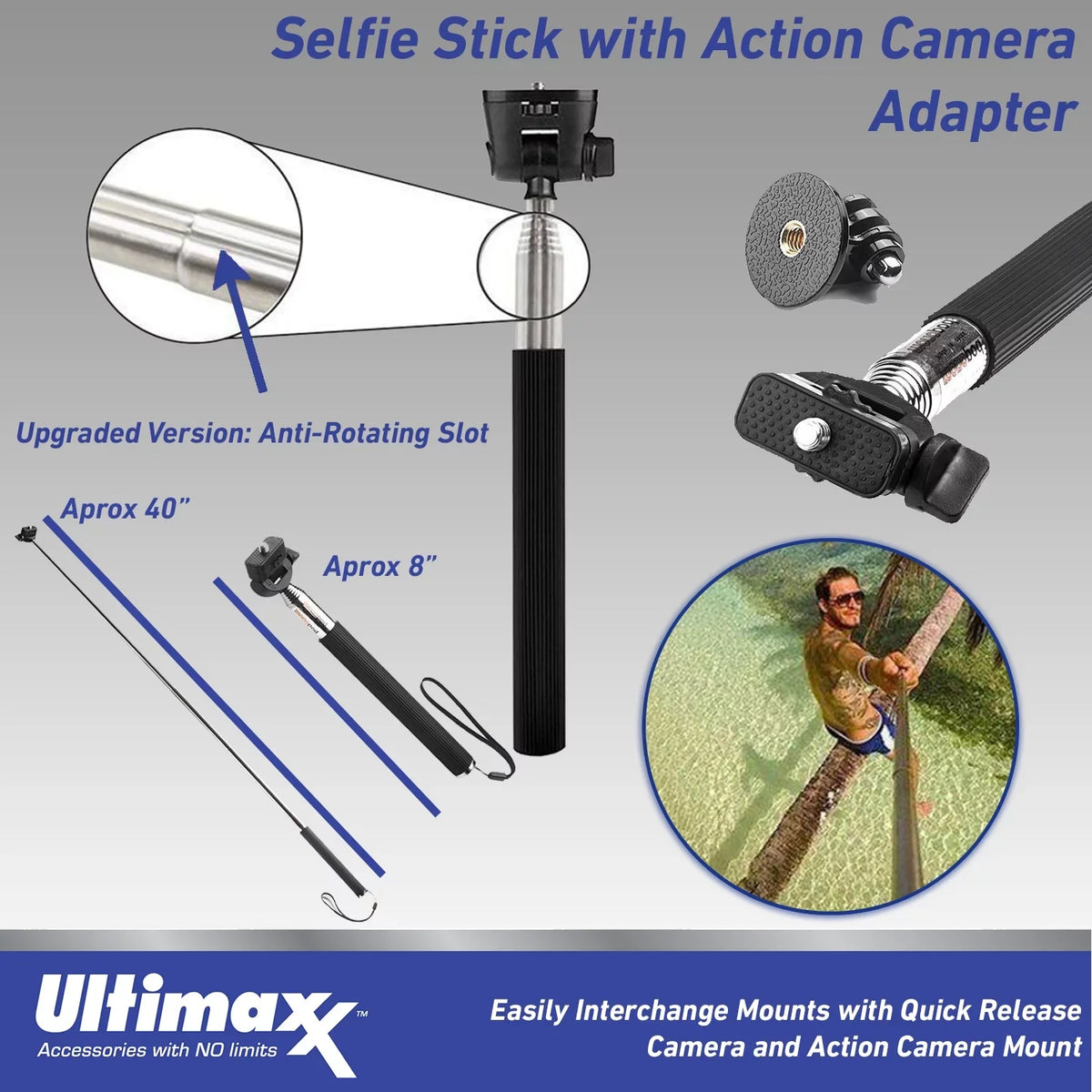Kit and 64GB 11 Monopod Accessory Hero with Mini Black Basic HERO11 Bundle GoPro