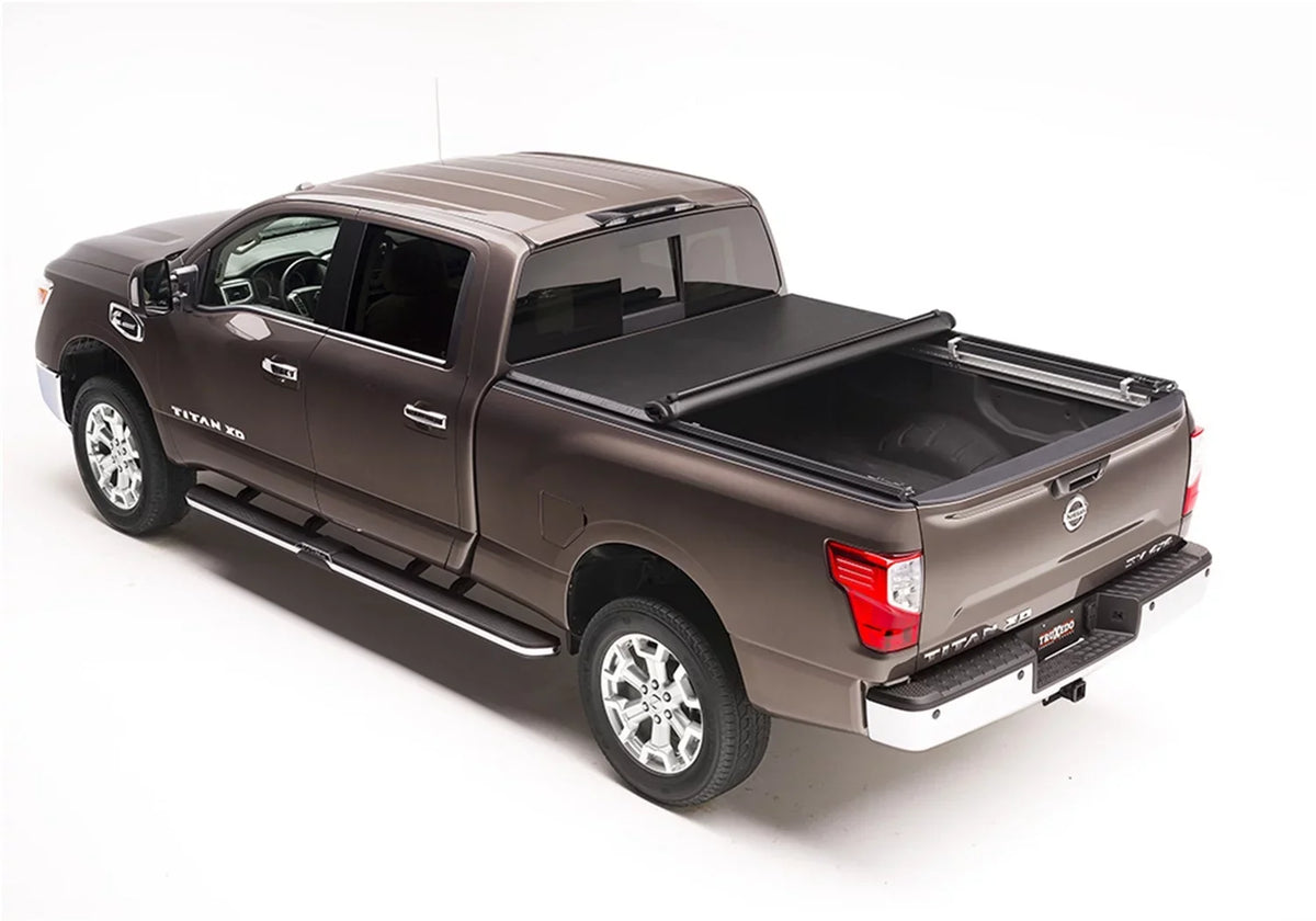 W/O Truxport Truxedo Cover System with Roll Compatible 2008-2015 Titan Track 3" 207701 Nissan Soft Bed Up | Bed Tonneau (87") 7' Truck |