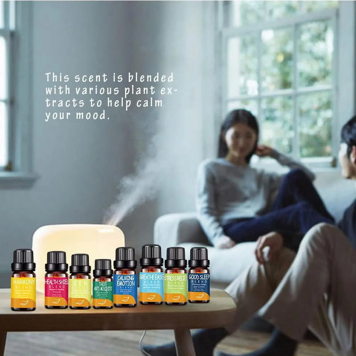 Blends-Breathe 12 Health Ease, Pure Calming… TOP Oil Premium Essential Shield, drdong-Natural and