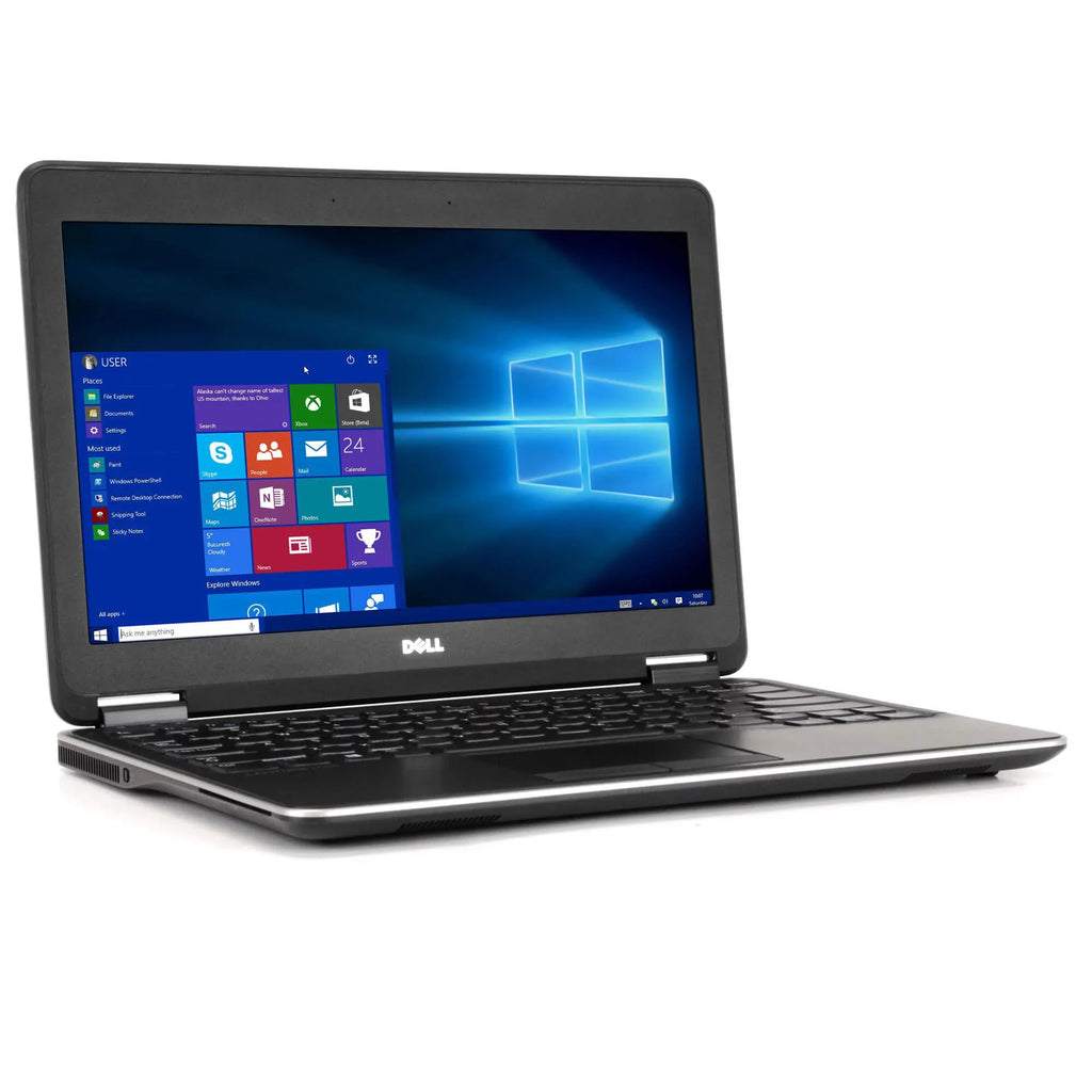 Gen Latitude Used i5 4GB 10 Bit Core 128GB 4 Home Dell Laptop Intel Windows E7240 64 SSD RAM Dual