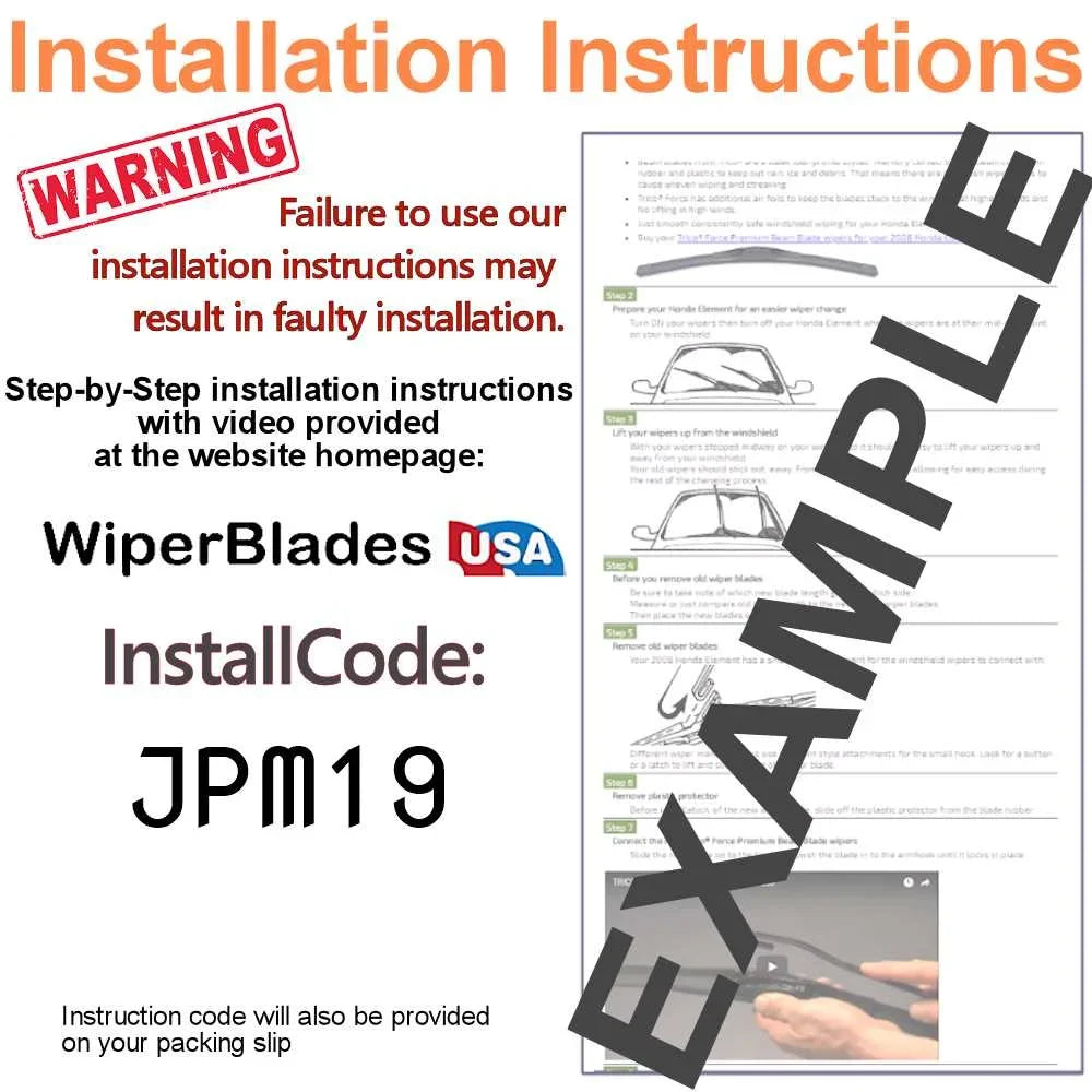 of A4 Blade Wipers 2018 w/Rear (Set 3) Beam Quattro Audi Wiper