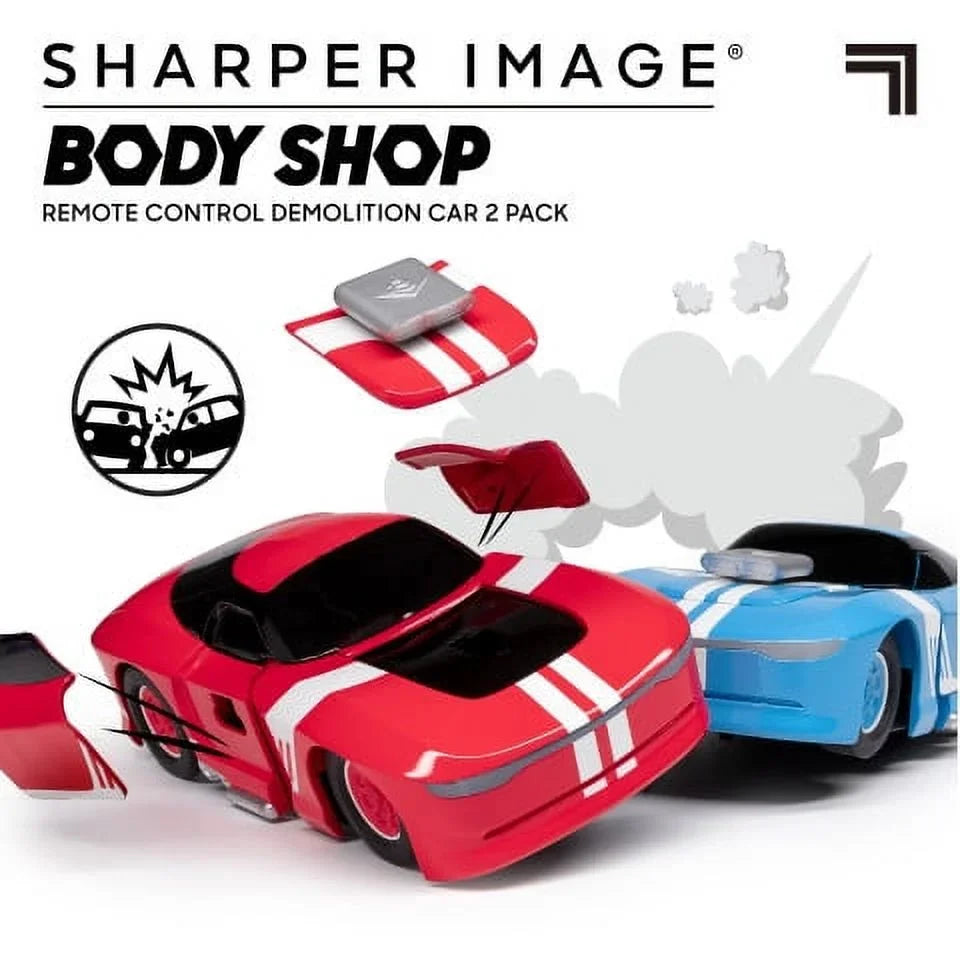 Car Blue/Red - 2 Sharper Remote Pack Shop Image® Demolition Control Body