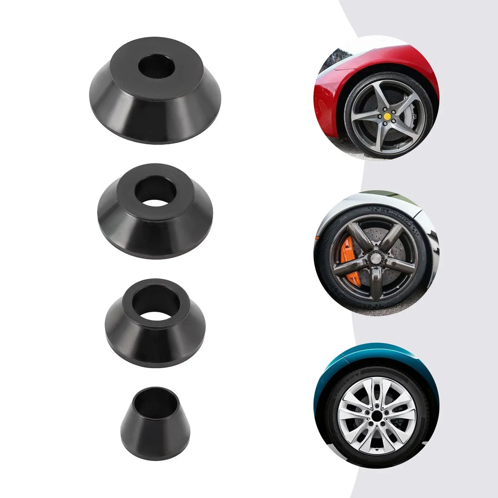 Tire 45-gauge Wheel Cones Adapter Steel Kit Cones Sizes Balancer Balancer 4 36mm