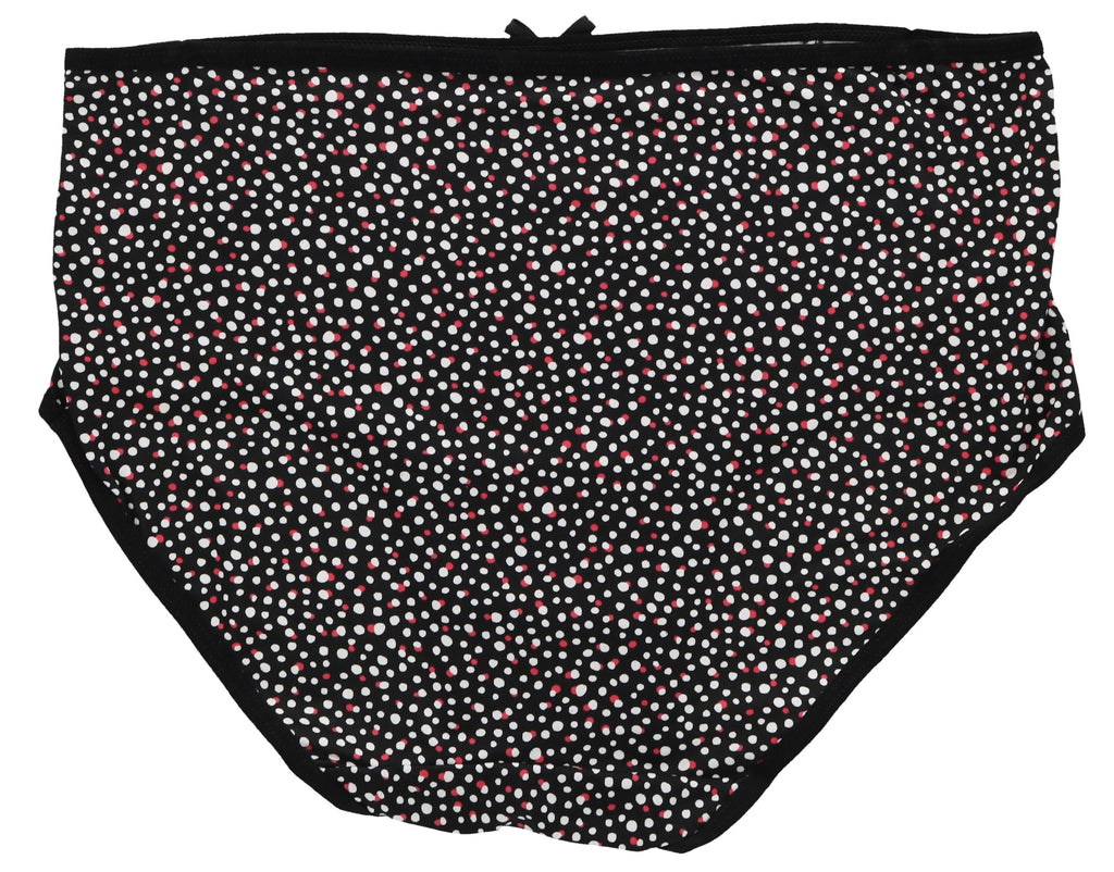 Panties Classic Hot Women's Florals) Black High Brief Size (X-Large, Sexy Delta Intimates Pink Rise Burke Plus (5Pr)