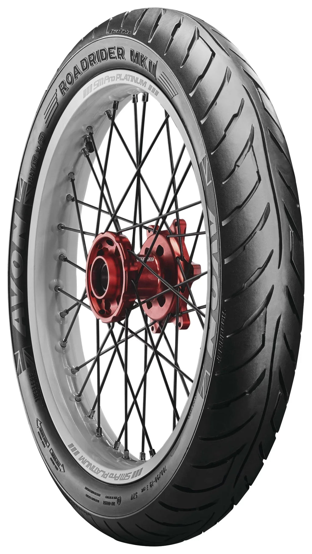 Front 110/80-17 MKII Tire (638320) Roadrider Avon