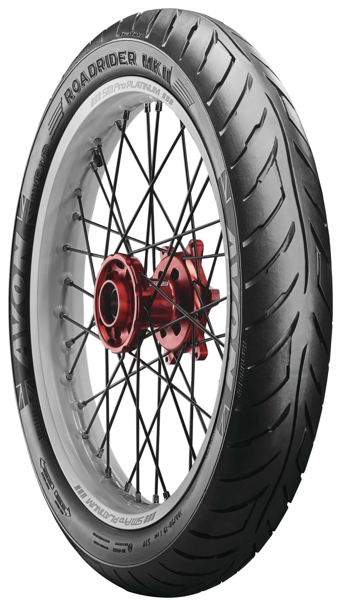 Front 110/80-17 MKII Tire (638320) Roadrider Avon