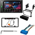 Camera/Install Car Bluetooth/Backup 6.2" with Media Stereo for KIT4820 Oldsmobile Double 1994-1999 Touchscreen AVH-241EX W/ Pioneer AM/FM Bundle Kit/in-Dash DVD/CD Receiver DIN Eighty-Eight Digital