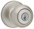 Satin Smart Lockset Key C, Finish Each Security Cove Nickel Entry Kwikset