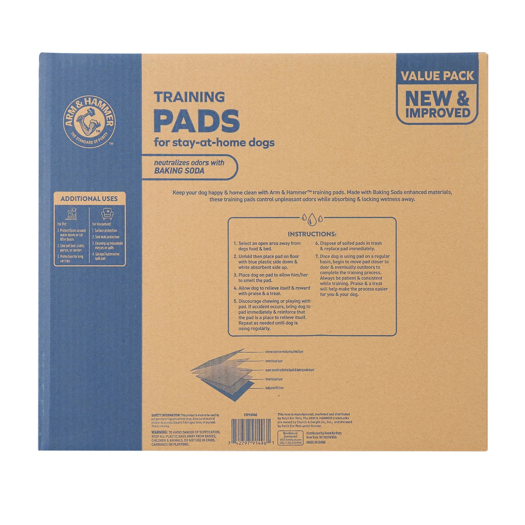 | Arm Puppy Leak-Proof Training Odor for Pads, Dogs Hammer Puppy 200ct Pads Control, &