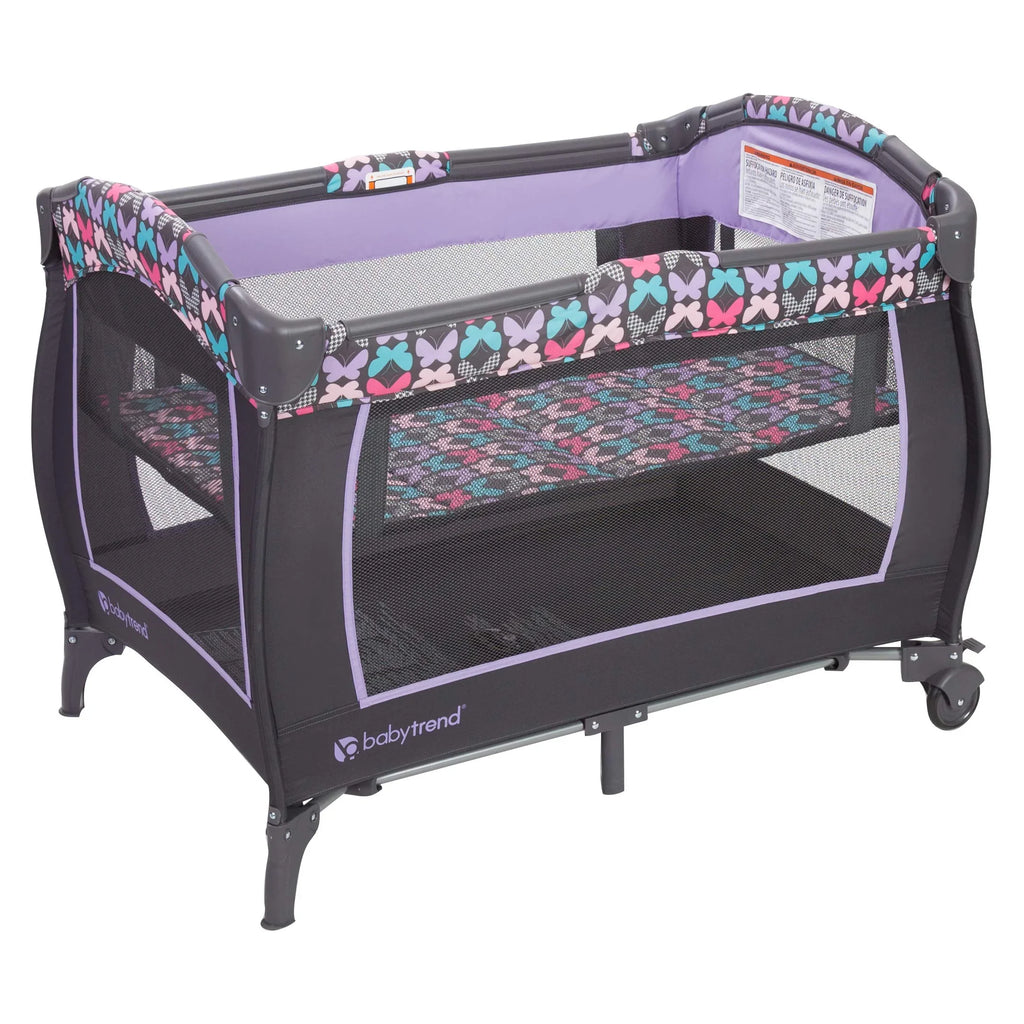 Bassinet, Portable Trend Nursery Trend-E Folding Infant with Center Sophia Baby