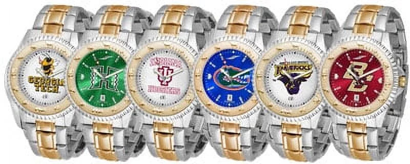 Navy Illinois Illini Watch Two-Tone Fighting Competitor AnoChrome