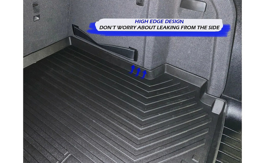 Laser – Weather-Resistant Mats for Trunk Non-Slip Easy to X3 EACCESSORIES – – 2011-2017 Cars Pre-Cut Trunk Lip Cargo – Raised – for Install Mat Liner EA Car Mat BMW Design with Rubber Trunk
