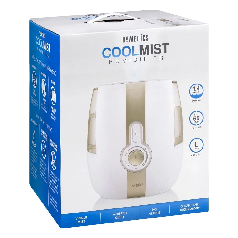Cool HoMedics Mist UHE-CM65 Humidifier, Ultrasonic