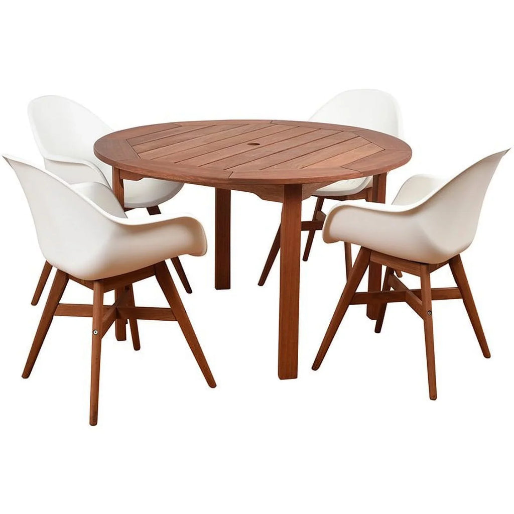 Dining Deluxe Home International Charlotte Set Amazonia Patio Piece 5