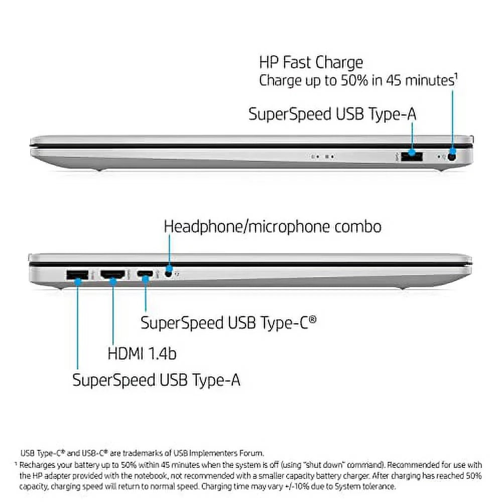 | i5-1235U 10-Core Iris Backlit | Xe Core High 17.3" Business 12GB Keyboard | USB TLG | | 256GB USB-C Graphics 10 HP SSD FHD IPS Intel 12th | | | 2022 Laptop DDR4 | 32GB Windows Performance