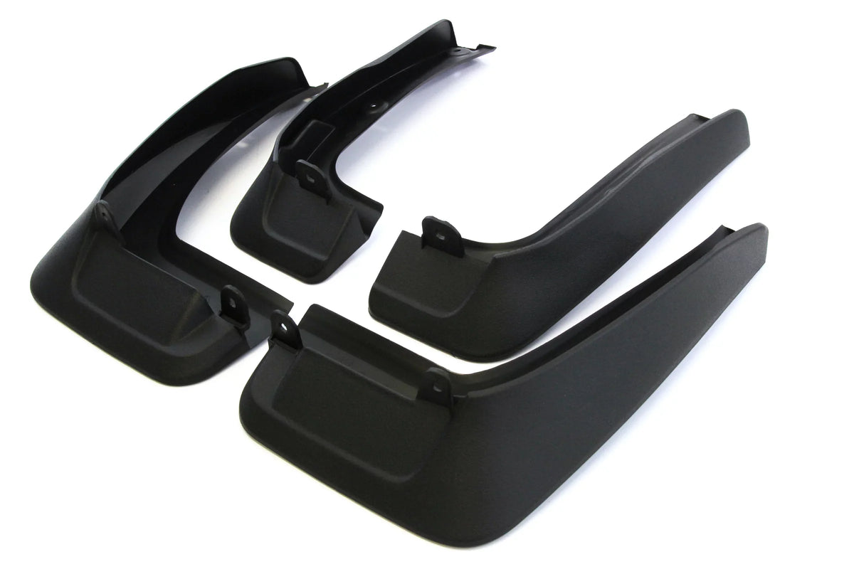 Hybrid Models Red - Molded Set Flaps with Compatible & 4pc Mud 2014-2019 PT34548140 PT345-48140 Full Toyota and 2WD Gas Hound Rear Auto Highlander Front