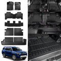Mats) Backrest Row Toyota (3rd Mat+Floor 7 Cargo Mats+Trunk Trunk Fit Mat Liner 4Runner 2013-2023 Seats