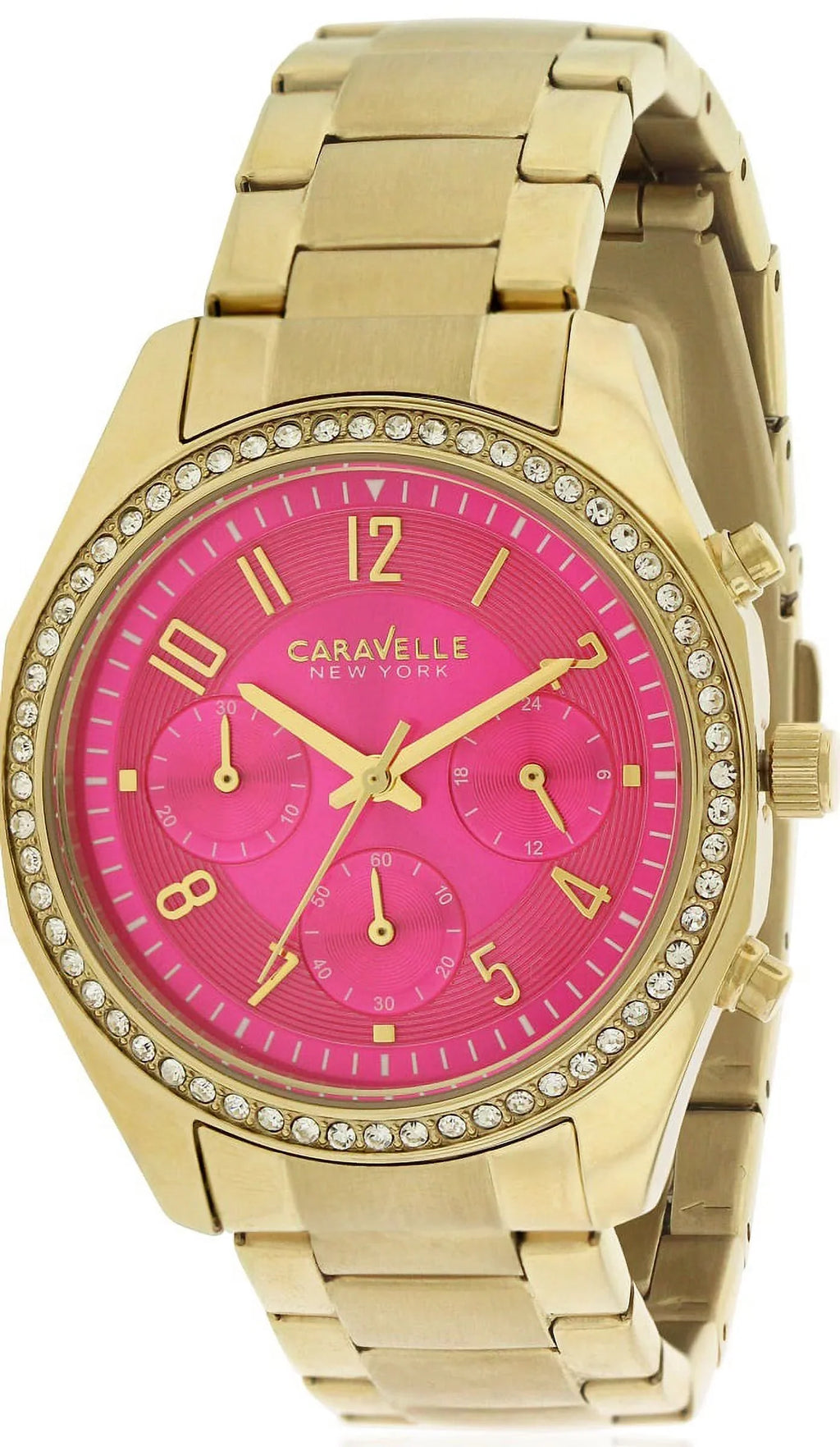 Watch Gold-Tone Caravelle New Ladies York Melissa 44L168