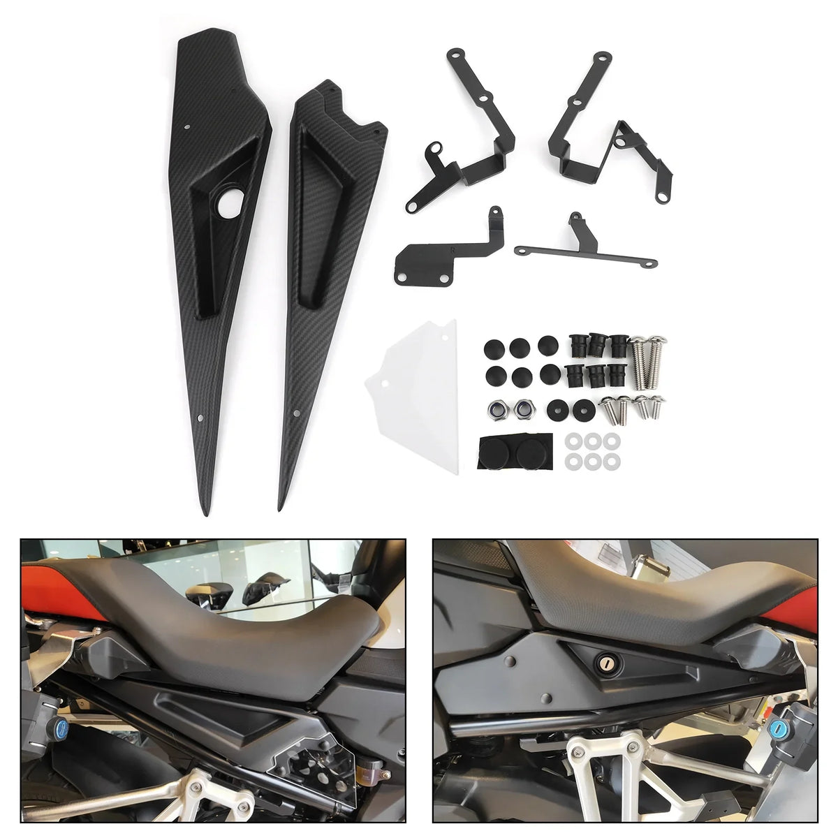 F850GS Carbon Cover Trim BMW Side F750GS For 2018-2019 Frame