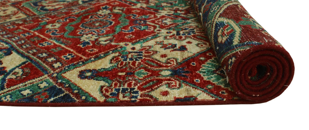 2'6" Runner, x 18'6" Aria Muiz Red/Blue
