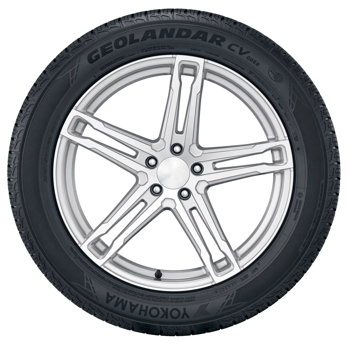 G058 225/60R18 Tire Geolandar BW CV All 100H Season Yokohama