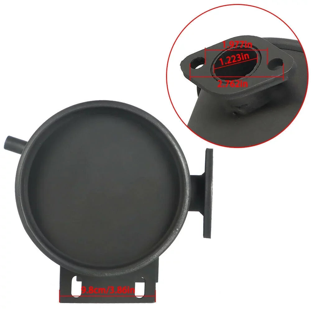 15460-G1 Golf 16547-G1 14396-G1 Gas Muffler for Cart 76-87 2 E-Z-GO EZGO Fridayparts Cycle