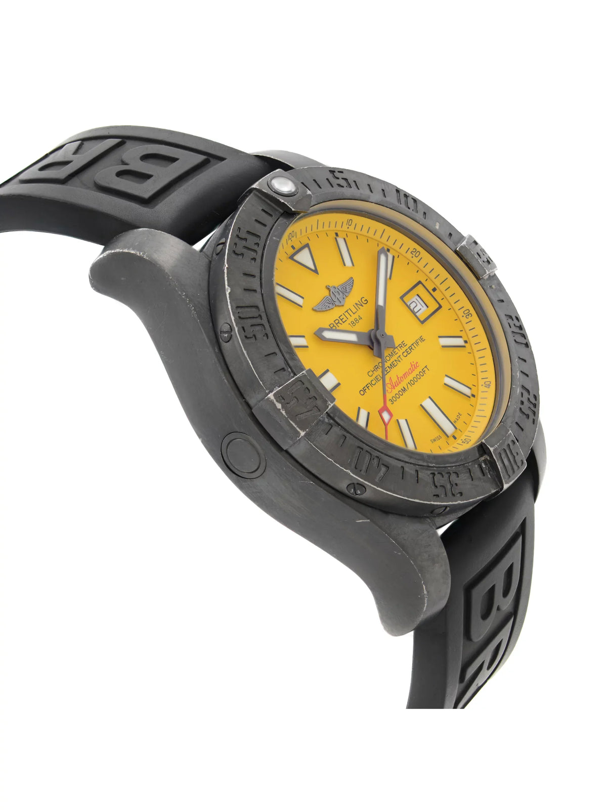 Automatic Mens Steel II Watch M17331E2/I530-153S Breitling Seawolf Black Avenger