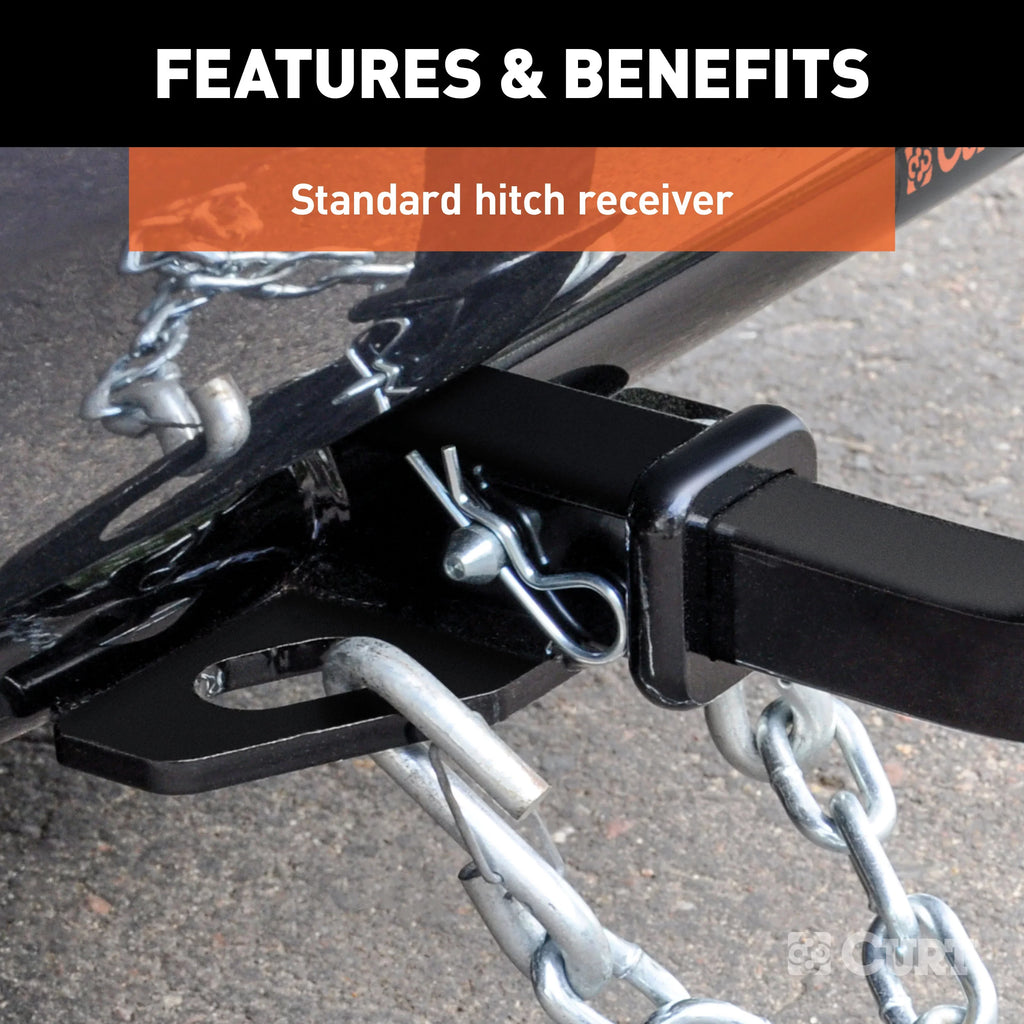 Trailer CURT 1-1/4-Inch 2 Compatible 12270 Class with Select Receiver, Legacy, Subaru Hitch, Outback