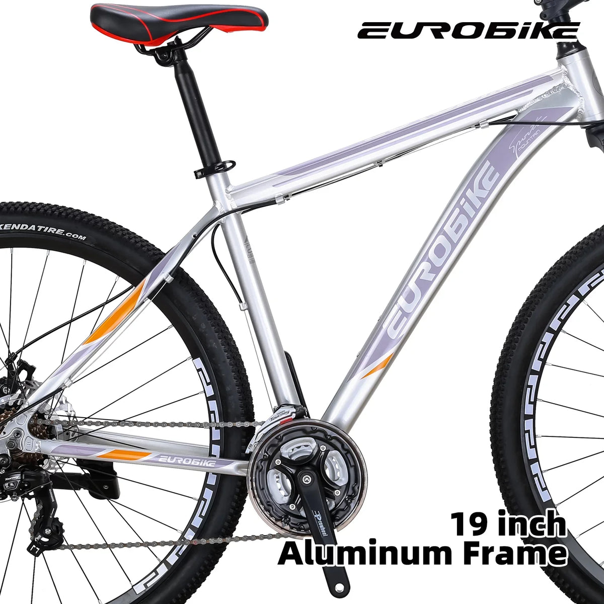 Silver Bike, Adults Bicycle Mountain 21 29er, Multi-Spoke Mountain Aluminum, Brakes, Inches, Mens Eurobike inch X9 19 Speed,Dual Disc Bikes for 29