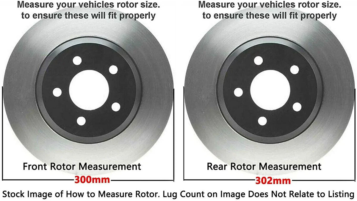 Detroit 2015 MKZ Pads Front : Ford 11.81" Brakes Rotor 2013-2016 Fusion, Brake - and 2013-2019 Axle for Rotors 11.89" and 2013 Ceramic Brake Lincoln Replacement 2016 2014 Kit Rear
