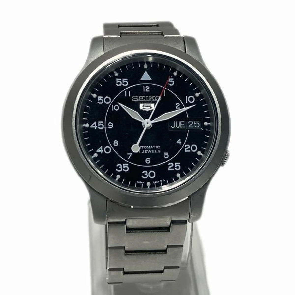 Seiko5 Watch 7S26-02J0 Seiko Men's Automatic (Good) JEWELS 21 Pre-Owned