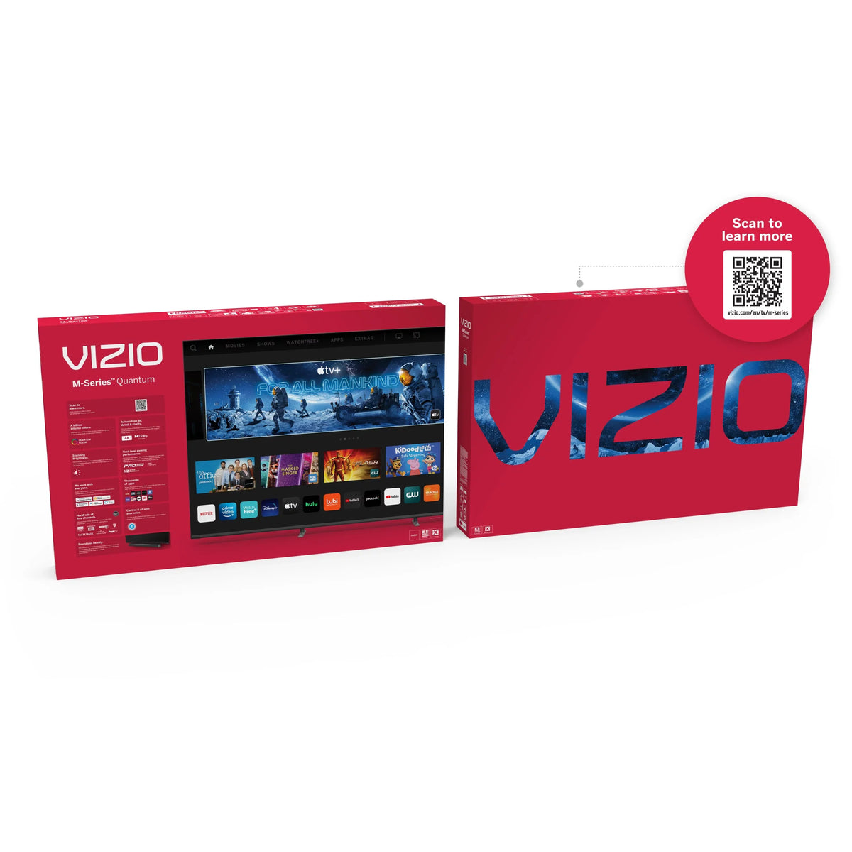 M55Q7-J01 55" Series 4K QLED M7 Class Smart TV HDR VIZIO