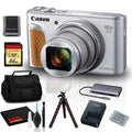 Camera Tripod, with and 64GB Digital HS Canon (Silver) More SD, SX740 PowerShot