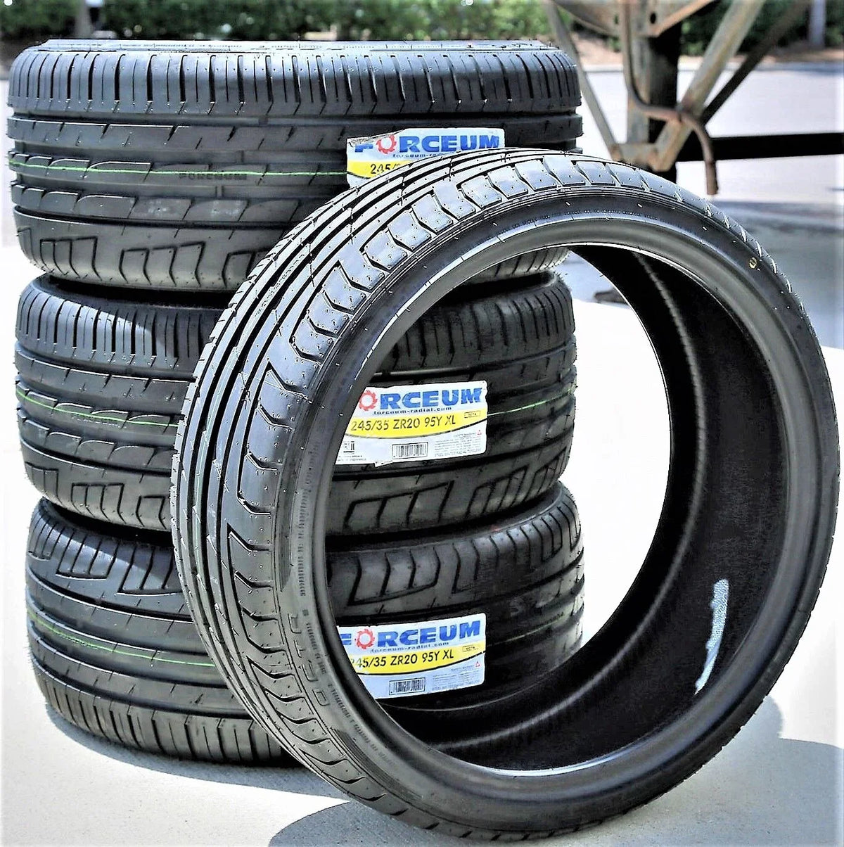 Fits: E300 ZR All 95Y Octa 2010-16 BMW Season 4Matic, Base Performance of Forceum XL 2 528i A/S High Mercedes-Benz 245/35R20 Pair 2017-19 (TWO) Tires