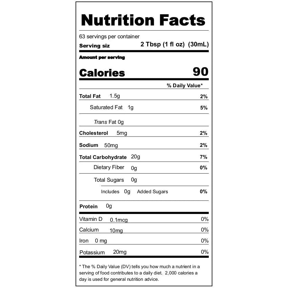 Caramel Sugar Da oz.) Vinci Sauce Free (64fl