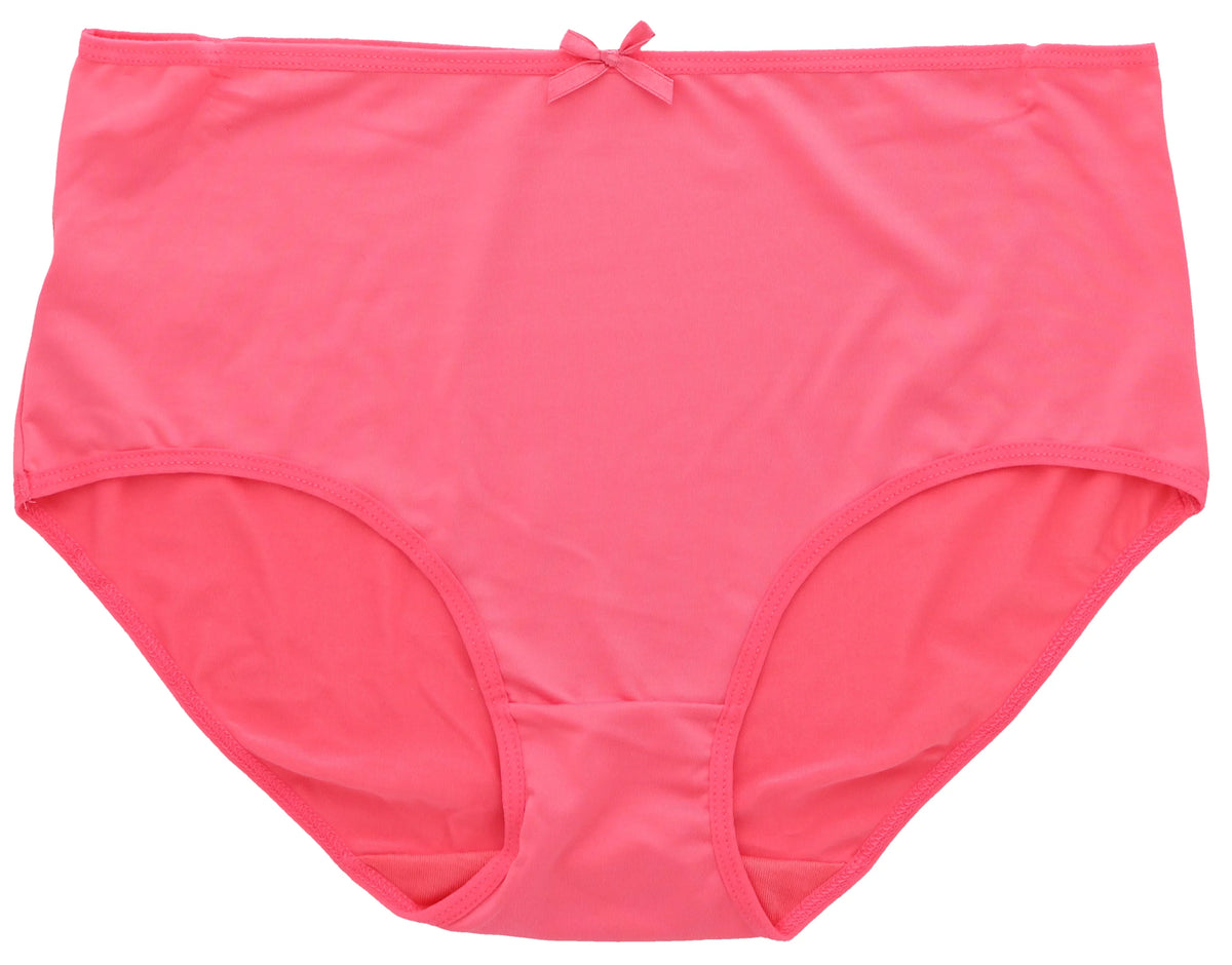 Panties Classic Hot Women's Florals) Black High Brief Size (X-Large, Sexy Delta Intimates Pink Rise Burke Plus (5Pr)