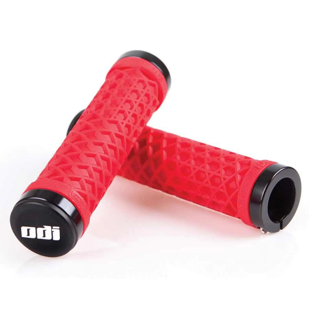 MTN ODI BONUS VANS LOCKON B-RD/BK-CLAMP GRIPS 130mm ODI